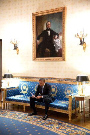 O presidente Obama, na Casa Branca.