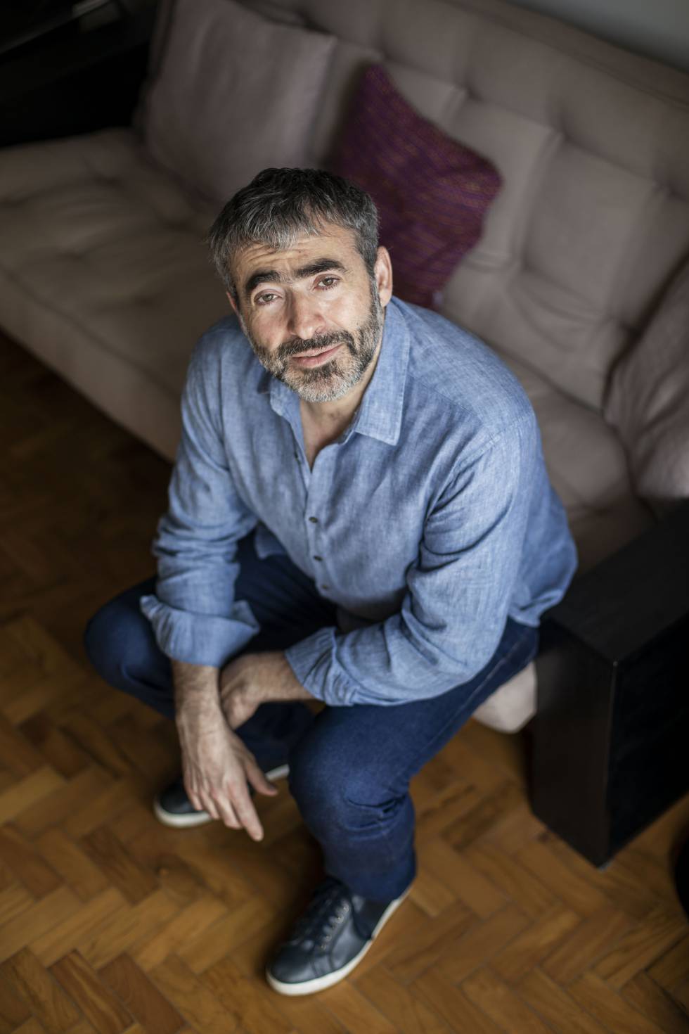 O filósofo Marcos Nobre, na sala de sua casa.
