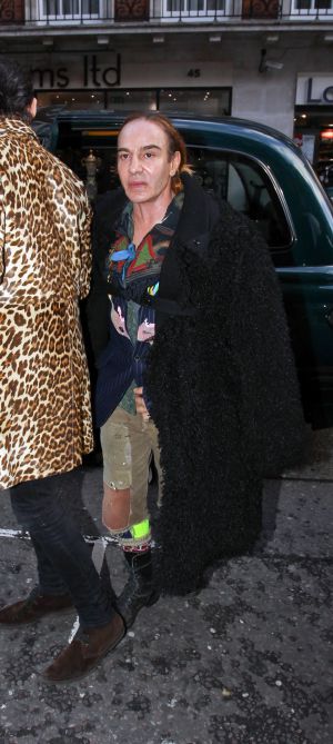 O estilista John Galliano, em janeiro de 2014.
