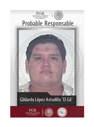 El Gil, o pistoleiro preso.