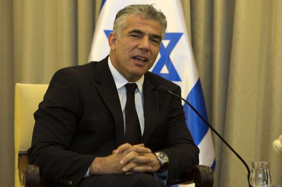 Yair Lapid en EL PAÍS