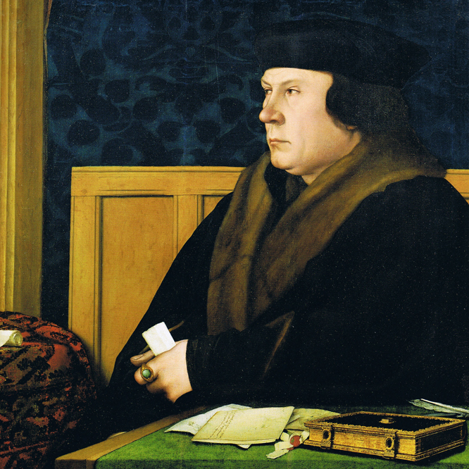 Thomas Cromwell (circa 1533), de Hans Holbein (Frick Collection, Nueva