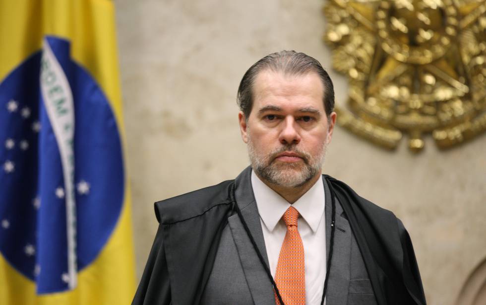 O presidente do STF, Dias Toffoli.