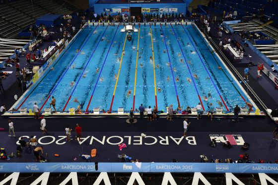 Natación Barcelona, la ciudad del agua Deportes EL PAÍS