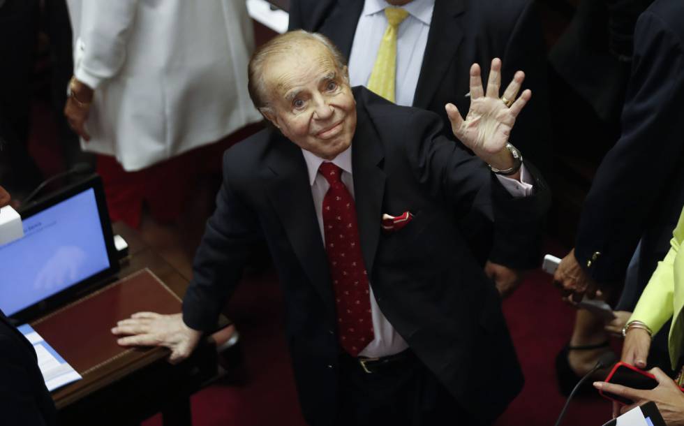 Carlos Menem En El Pais