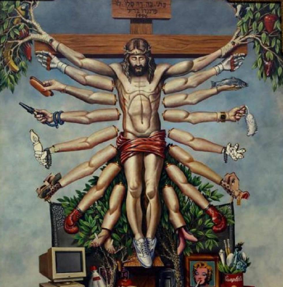 Cruzando Jesus Cristo Deusa Schiva, de Fernando Baril.