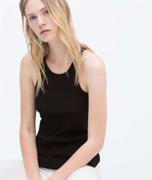 Uma das modelos da Zara.