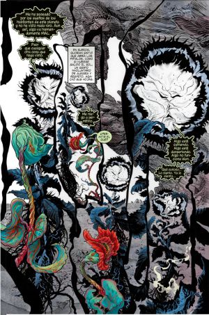 Uma das primeiras páginas do retorno do Neil Gaiman a Sandman.
